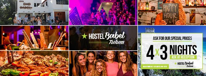 Hostel Babel Tulum Exterior foto